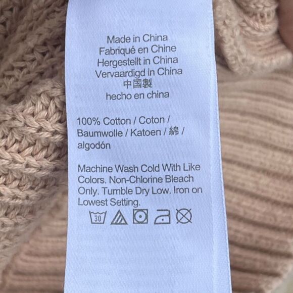 J. Crew Polo Sweater Collared cotton beach in Small Beige Neutral - Picture 9 of 10